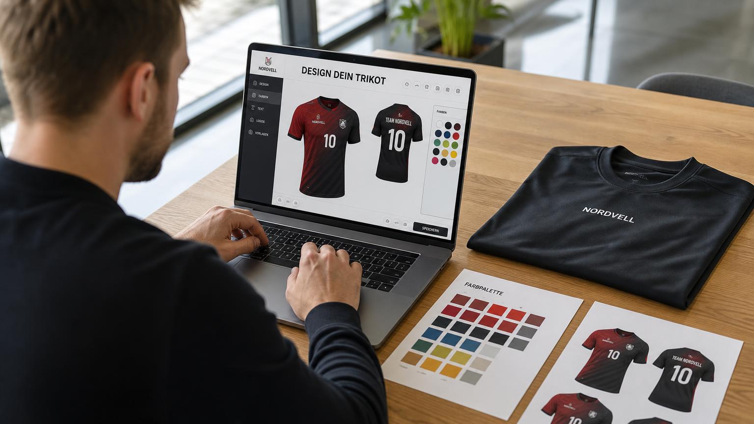 Trikot selbst gestalten: Anleitung in 6 Schritten